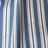 Brunschwig & Fils Selune Stripe Sky fabric available on Dixie & Grace