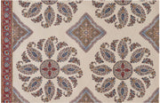 Peter Dunham Textiles Samarkand Blue/Red fabric on Dixie & Grace