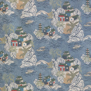 Fabric: Teahouses - Indigo